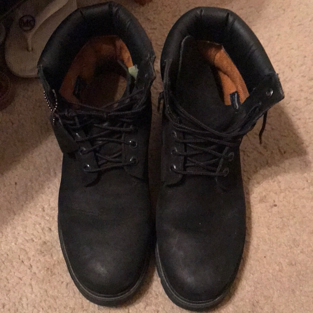 Black Timberland Boots
